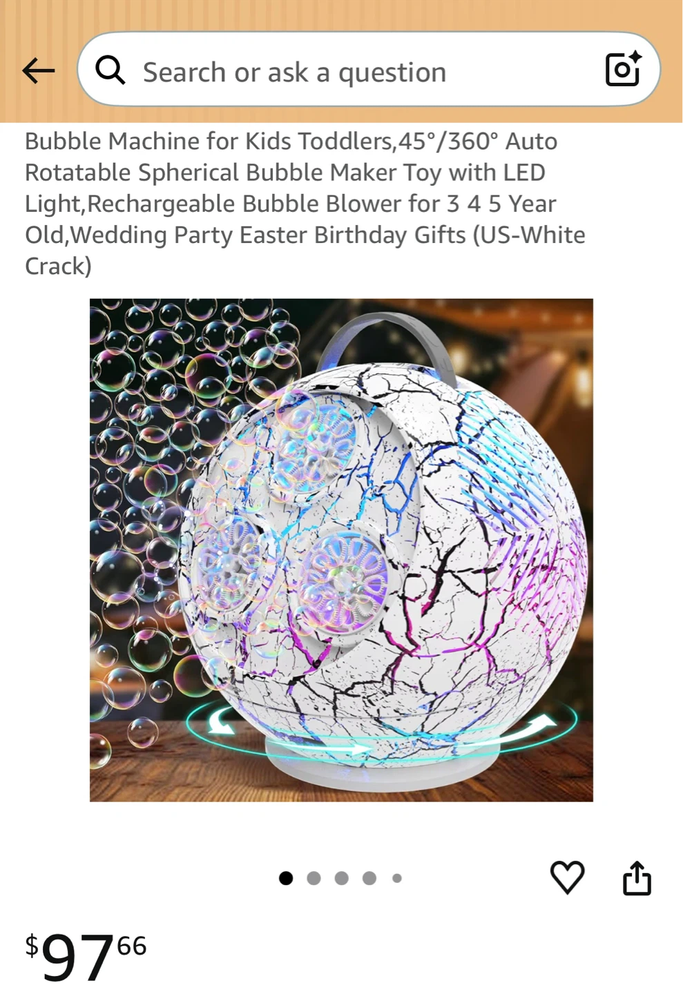 3-Hole Bubble Machine with Bubble Concentrate - photo 5