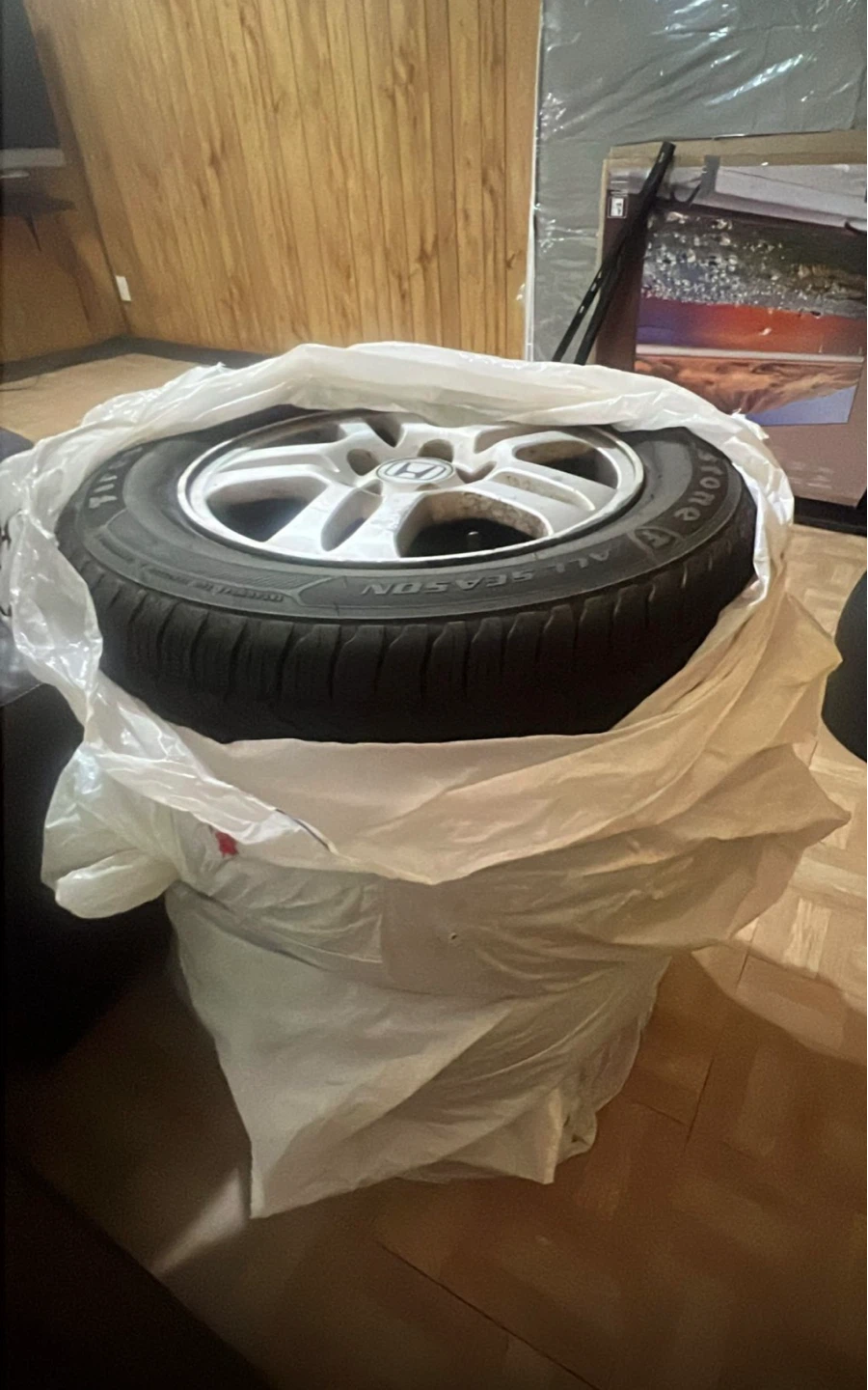 Honda All Season Tires with Rims - photo 2