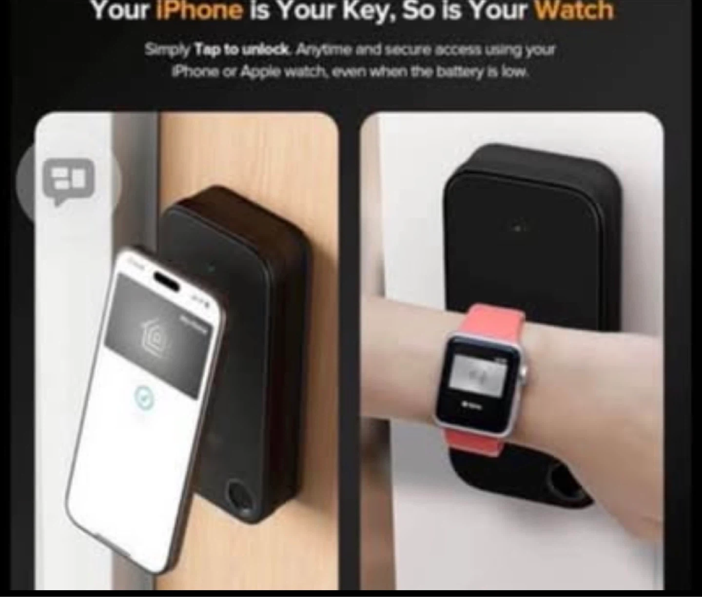Level Lock+ Smart Keyless Entry Lock with Fingerprint