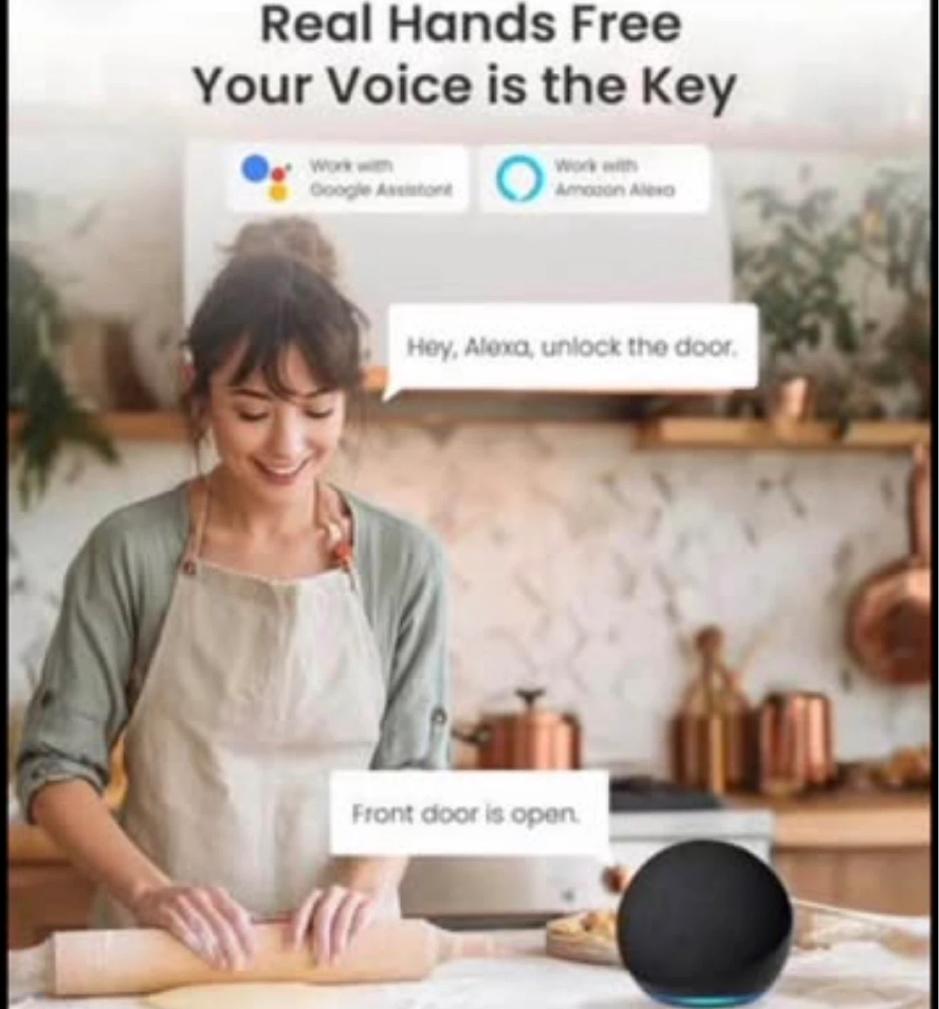 DESLAC Smart Door Lock with Fingerprint and Wi-Fi - photo 3