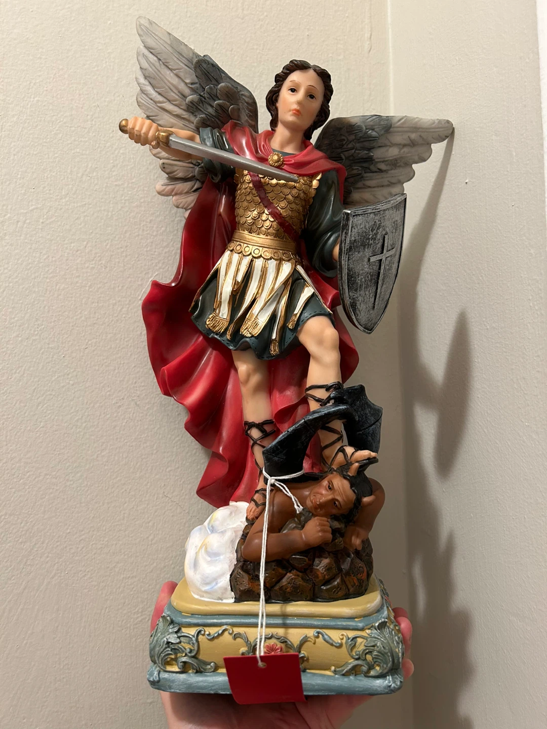 18" Saint Michael the Archangel Statue - Religious Decor