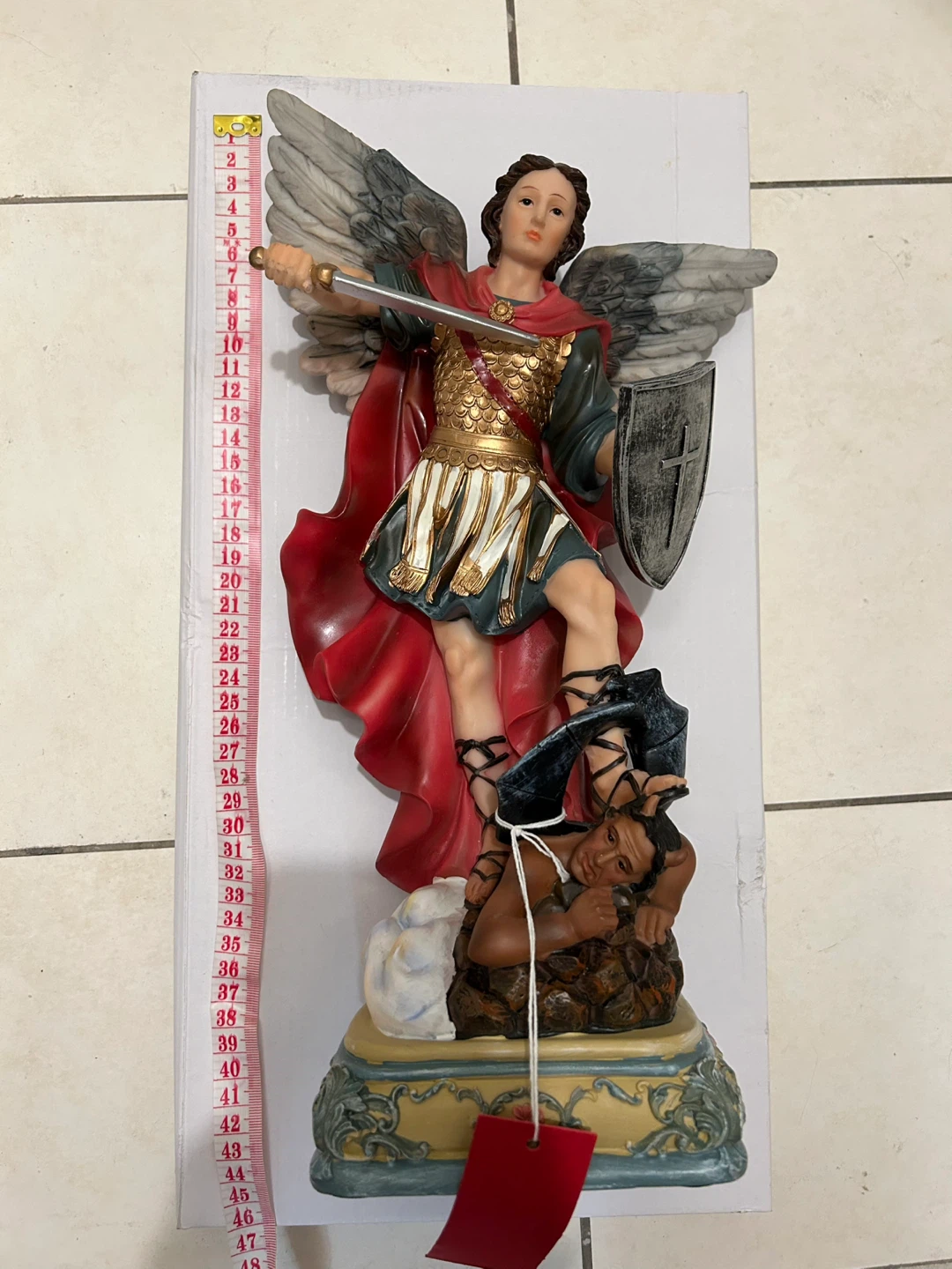 18" Saint Michael the Archangel Statue - Religious Decor - photo 2