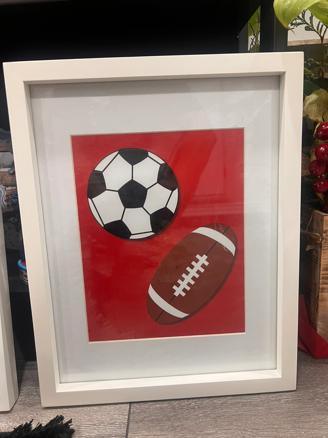 Set of 2 Framed Sports Art Prints - photo 2