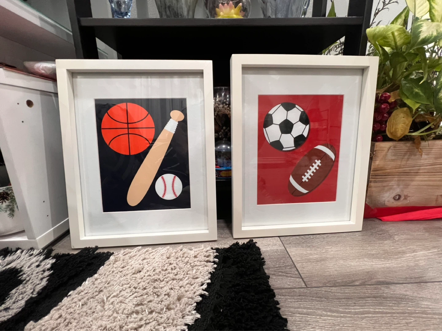 Set of 2 Framed Sports Art Prints - photo 3