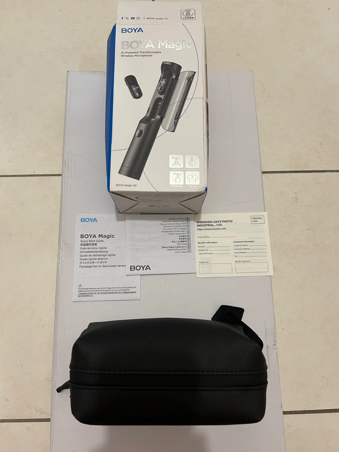 BOYA Magic-02 AI Wireless Microphone System - photo 3