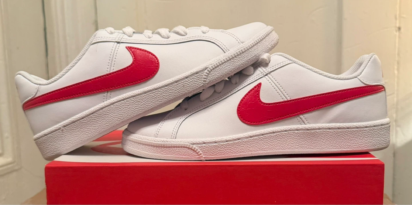 Nike Court Royale 2 Low Men's Shoes White/Red Size 11