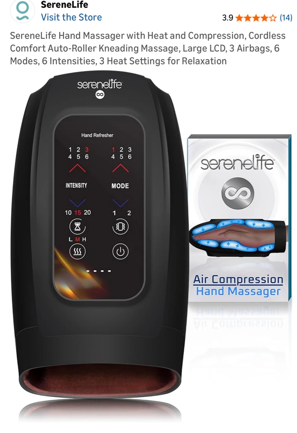 Hand Massager with Heat - Rechargeable - photo 4