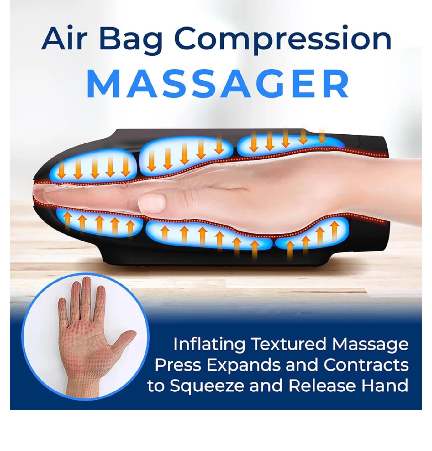 Hand Massager with Heat - Rechargeable - photo 5
