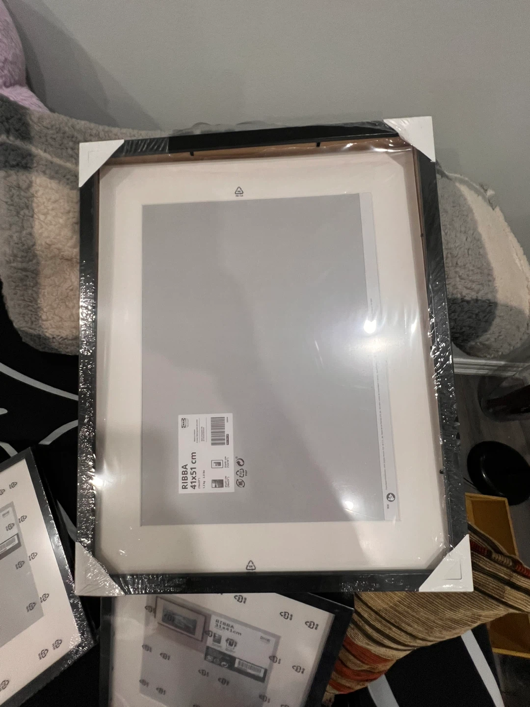 IKEA RIBBA Frame 31x41cm Black