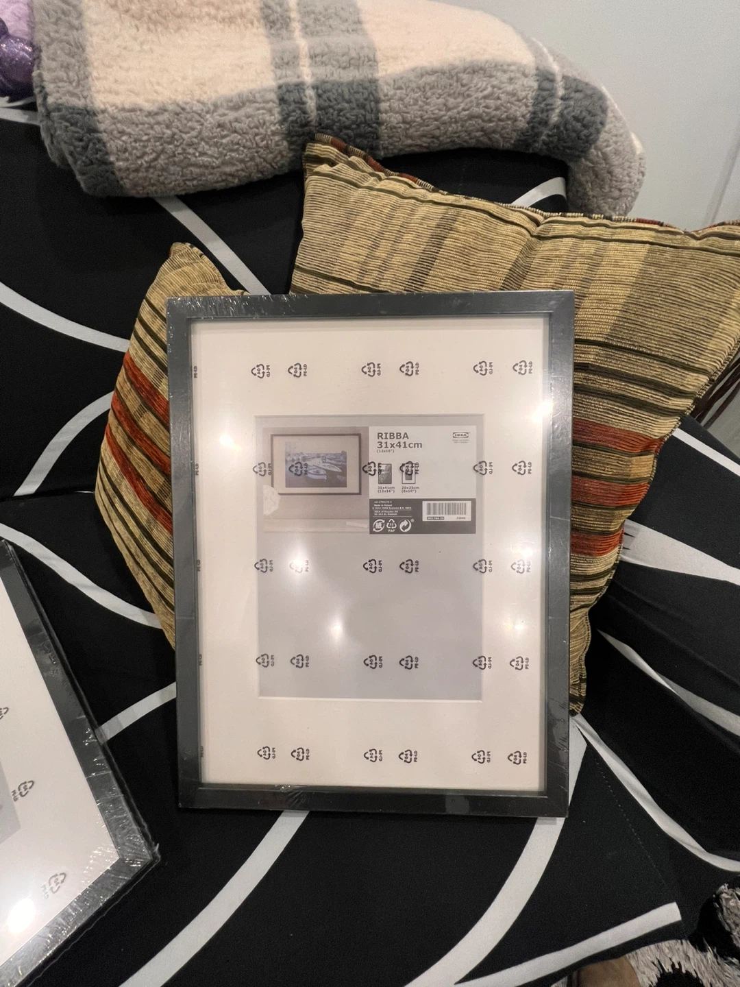 IKEA RIBBA Frame 31x41cm Black - photo 3