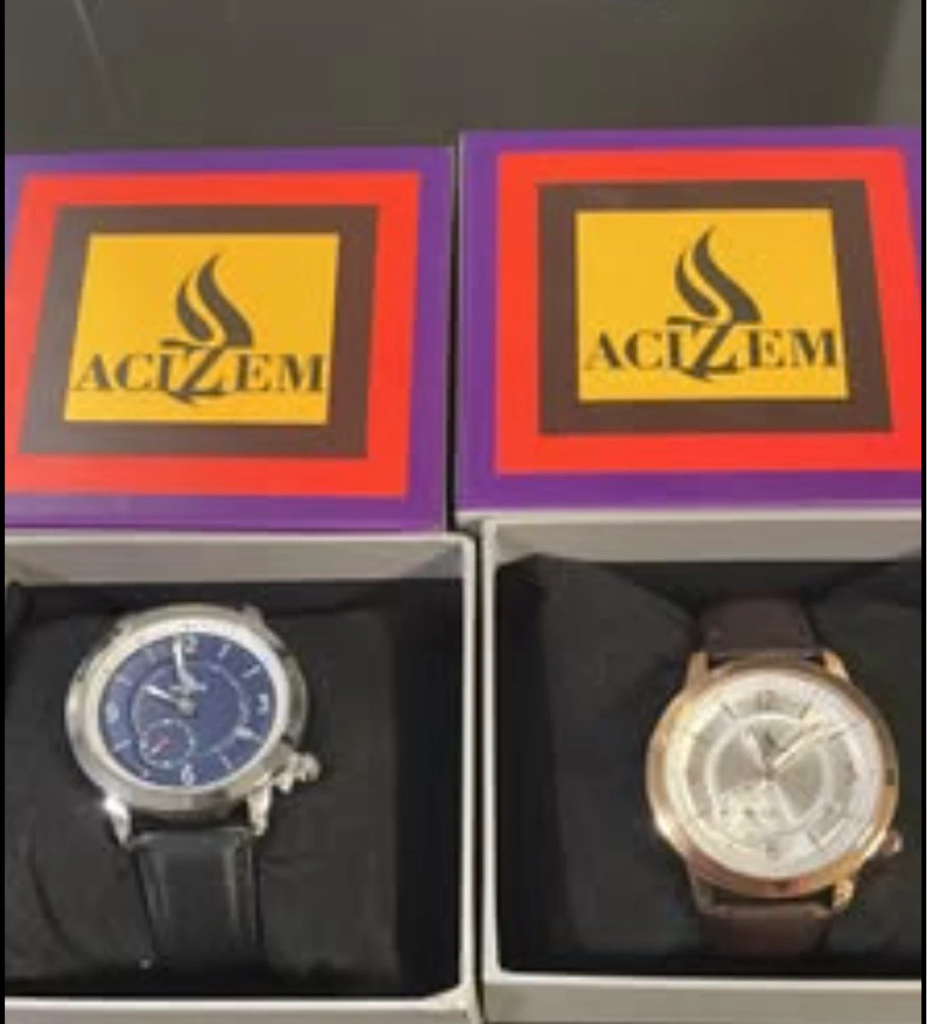 ACIZEM Watch - Rose Gold & Silver Tones - photo 5