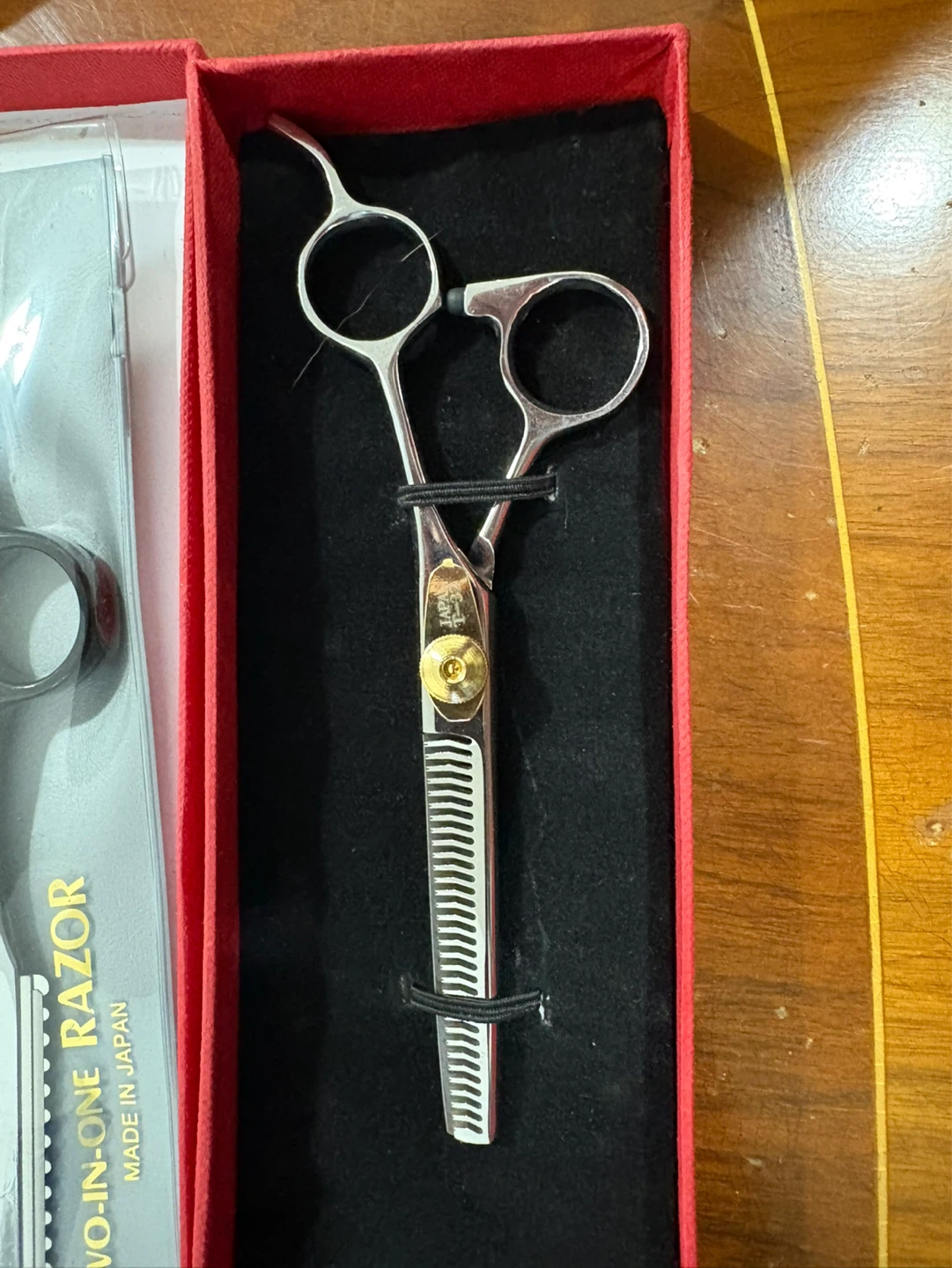 BaBylissPRO Hair Trimmer, Two-in-One Razor & Thinning Shears Set - photo 2