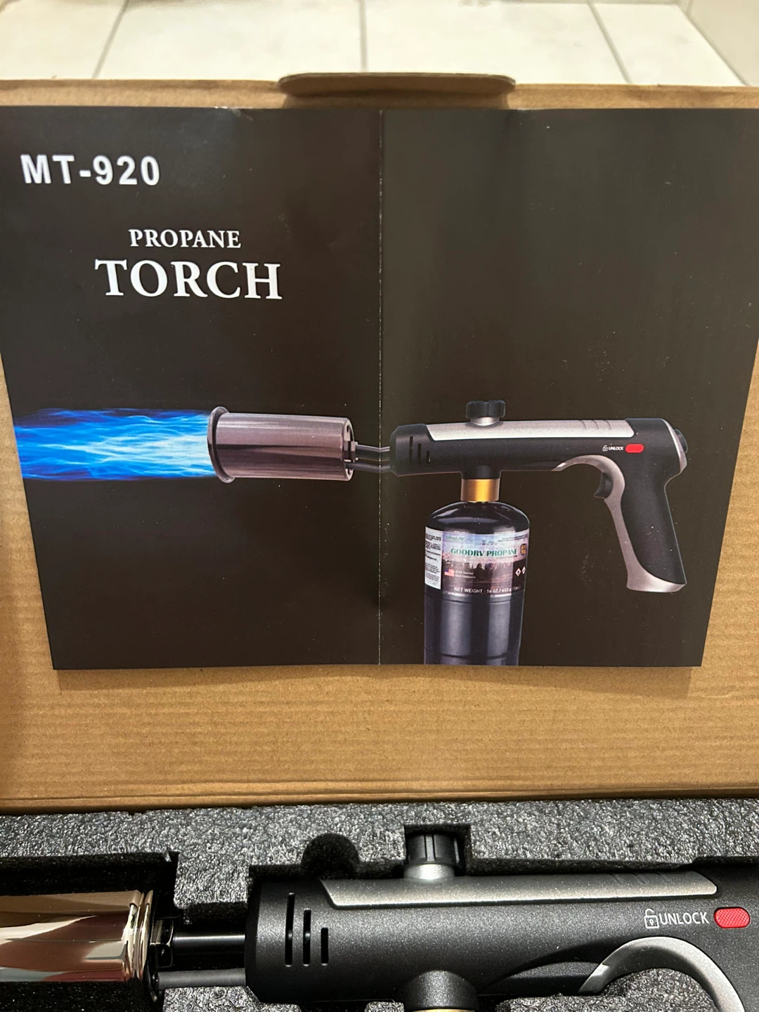 Unlock MT-920 Propane Torch - photo 3