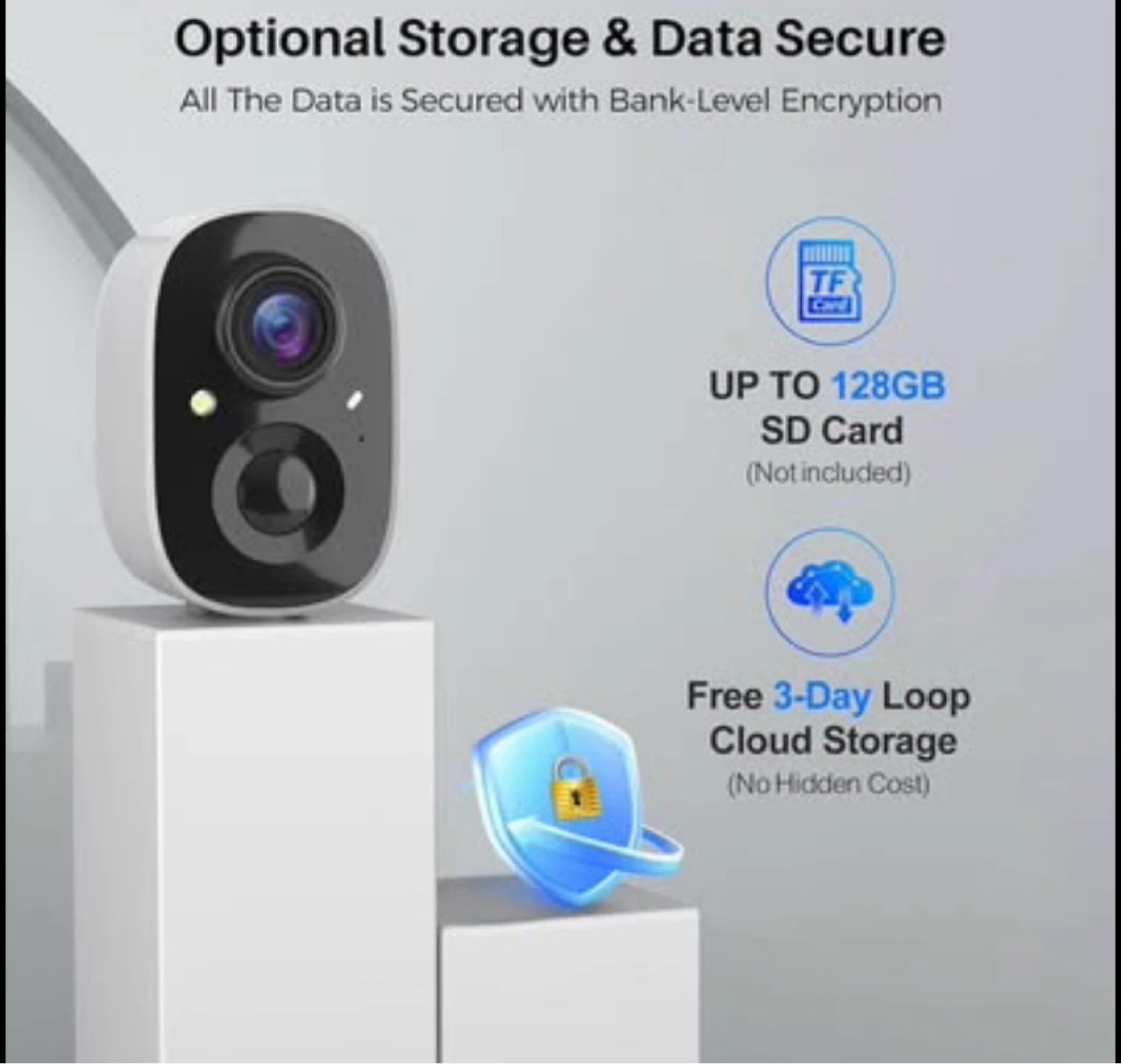 Wireless Security Camera - 1080P HD, IP66 Weatherproof - photo 3