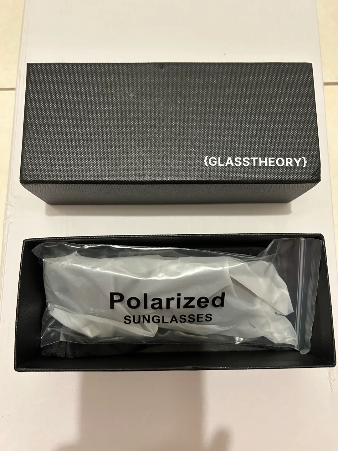 Glass Theory Polarized Sunglasses - Black & Gold - photo 3