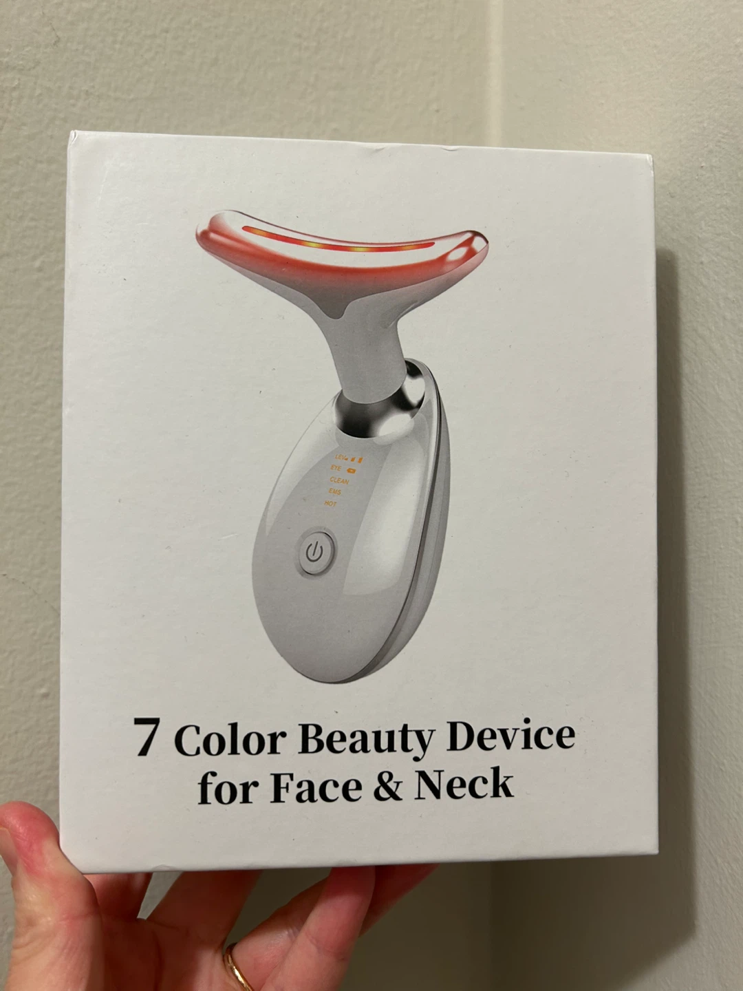 7-Color LED Beauty Device for Face & Neck