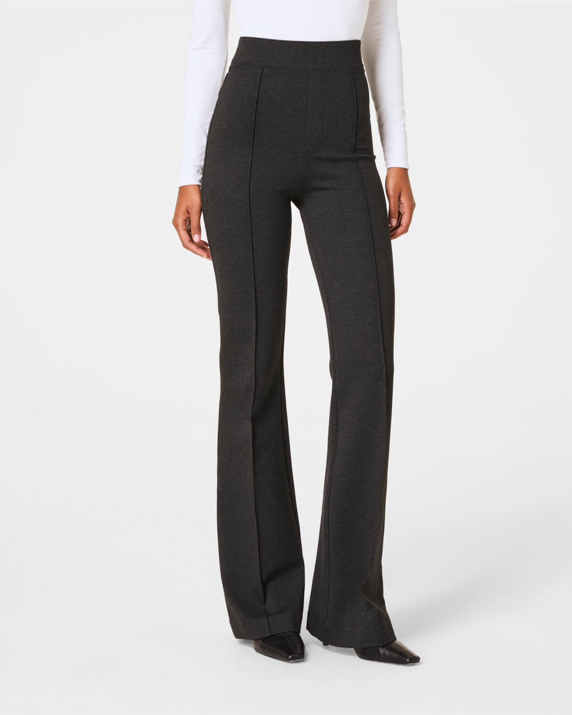 SPANX Ponte Flare Pant Charcoal Heather / Petite / S - photo 2