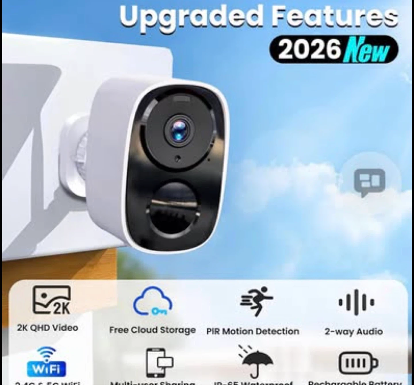 O-KAM Pro 2K HD Wire-Free Security Camera - photo 2