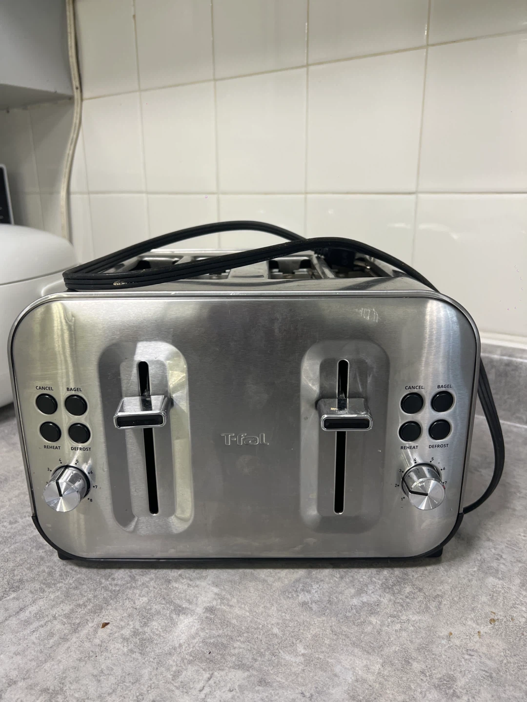 T-fal 4-Slice Stainless Steel Toaster - photo 3