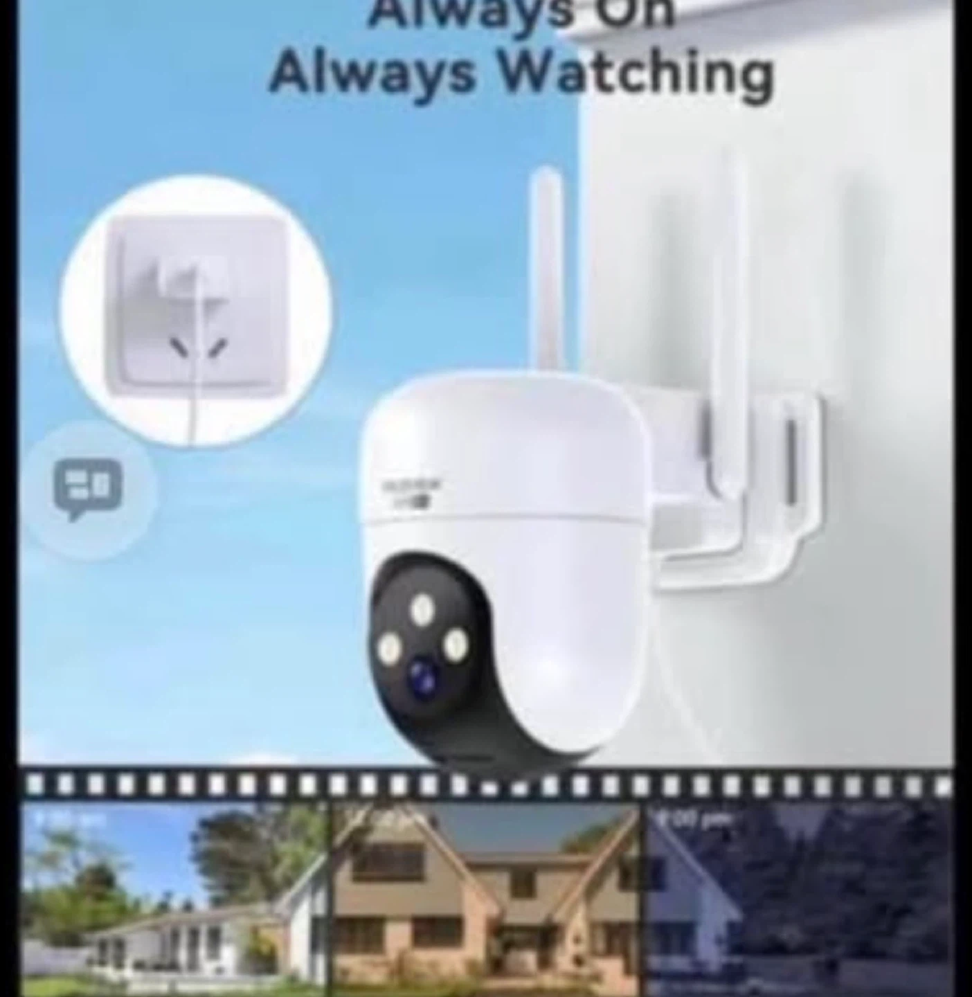 HUEMEW 360° WiFi Security Camera - photo 3