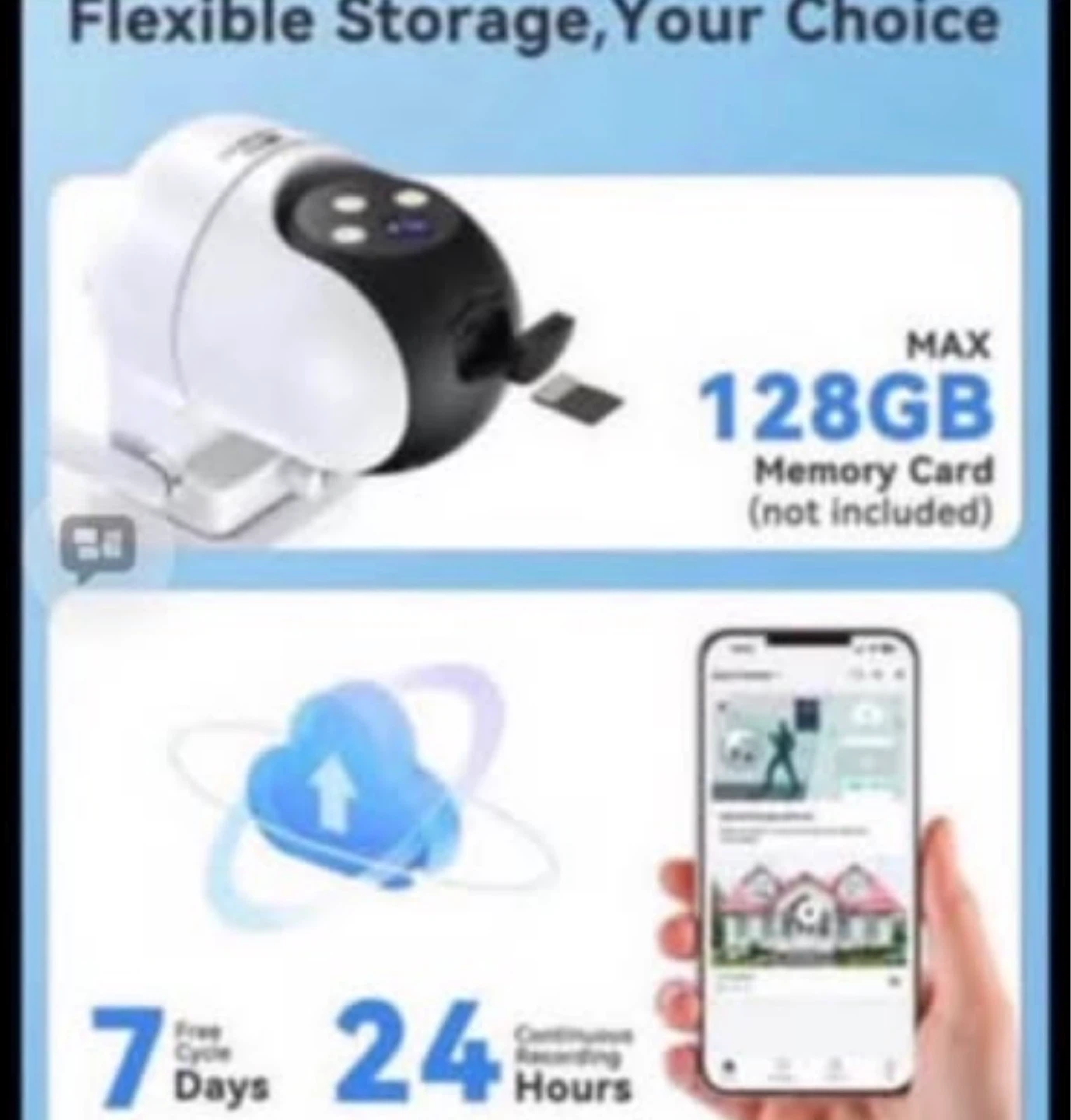 HUEMEW 360° WiFi Security Camera - photo 4