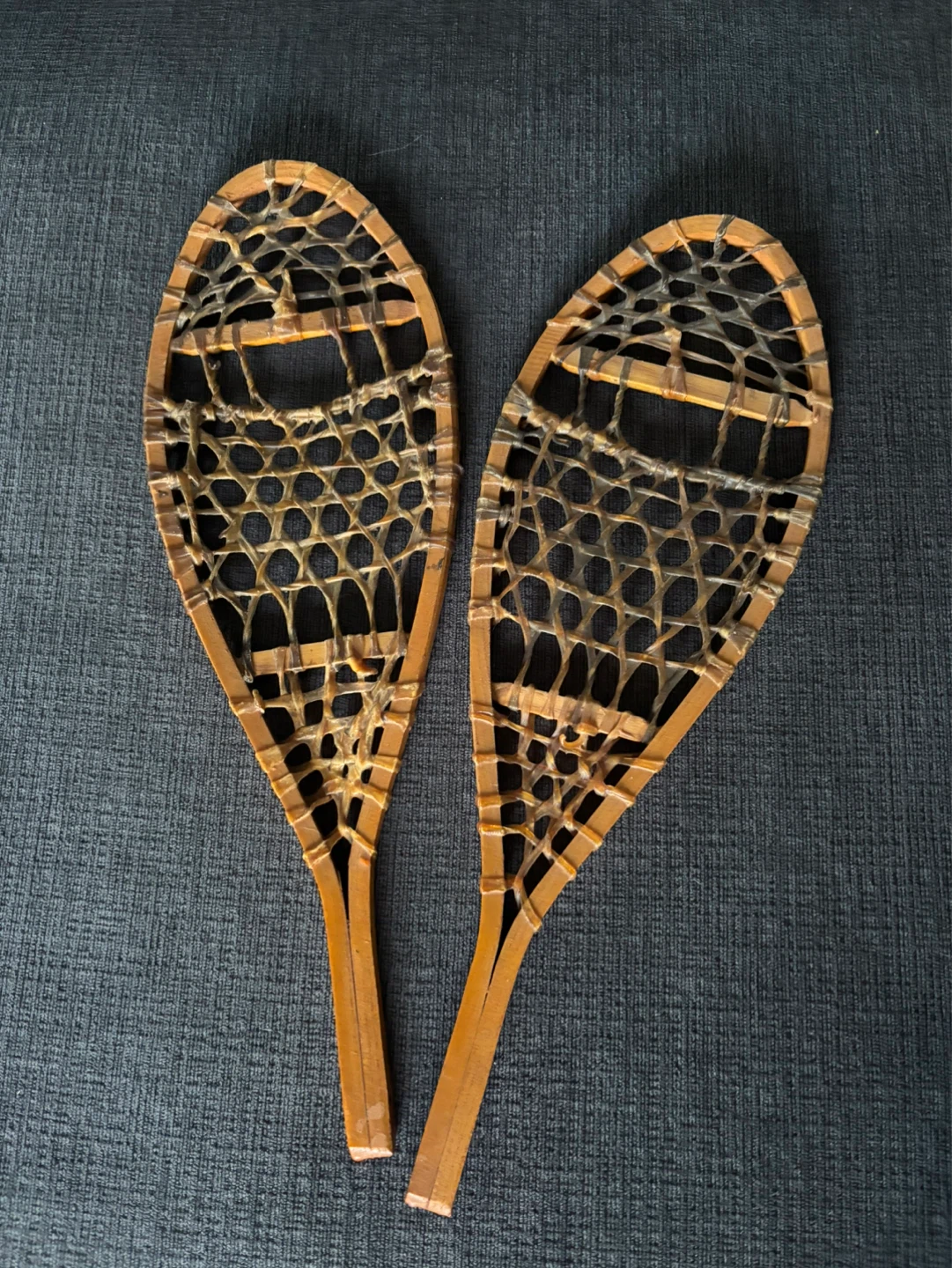 Vintage Salesman Sample Canadian Snowshoes 16 “