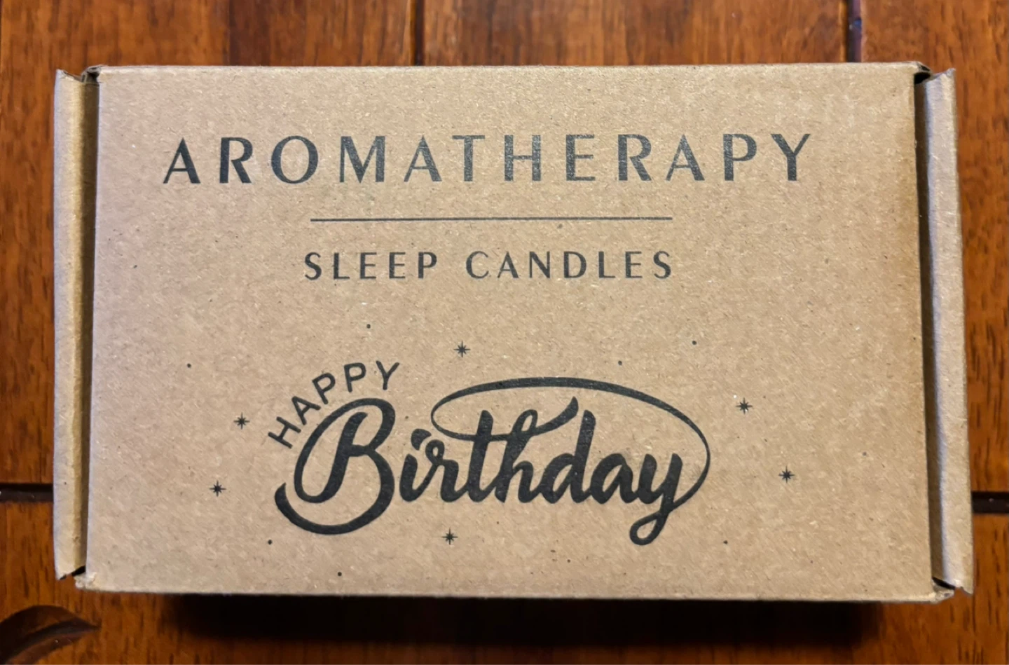 Aromatherapy Sleep Candles - Happy Birthday Set