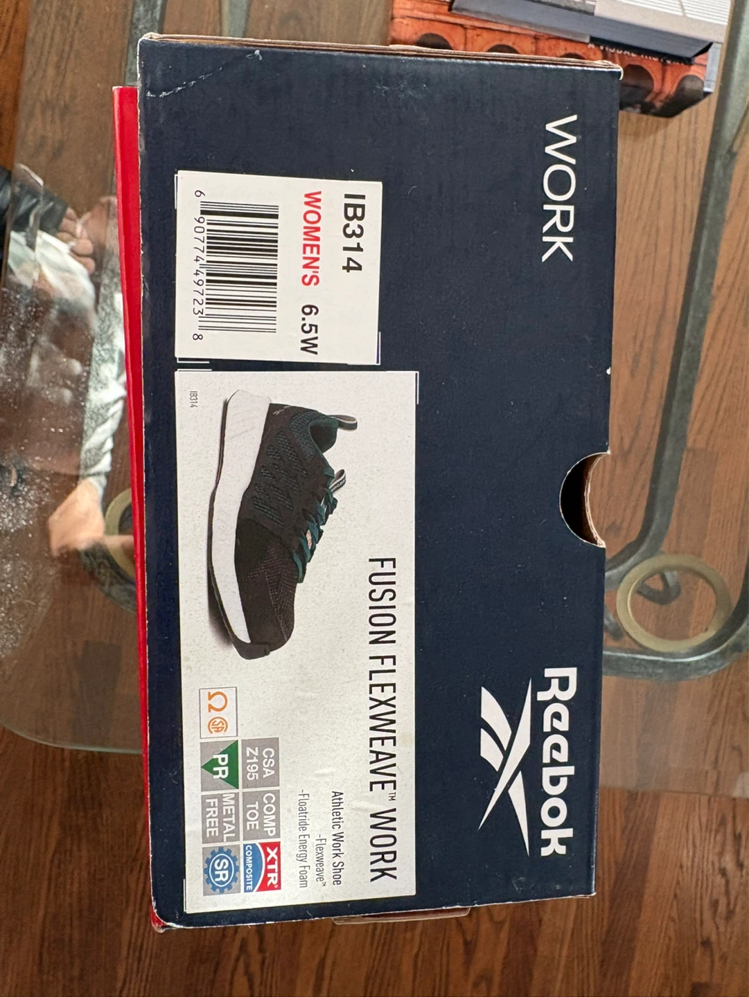 Reebok Fusion Flexweave Work Athletic Shoes Women's 6.5W - photo 4