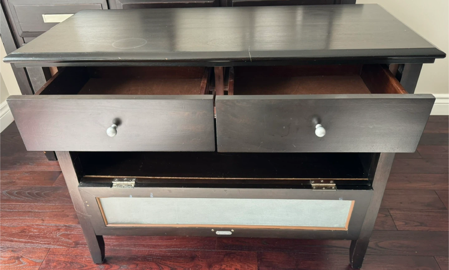 Genuine Wood/Glass Cabinet - photo 2