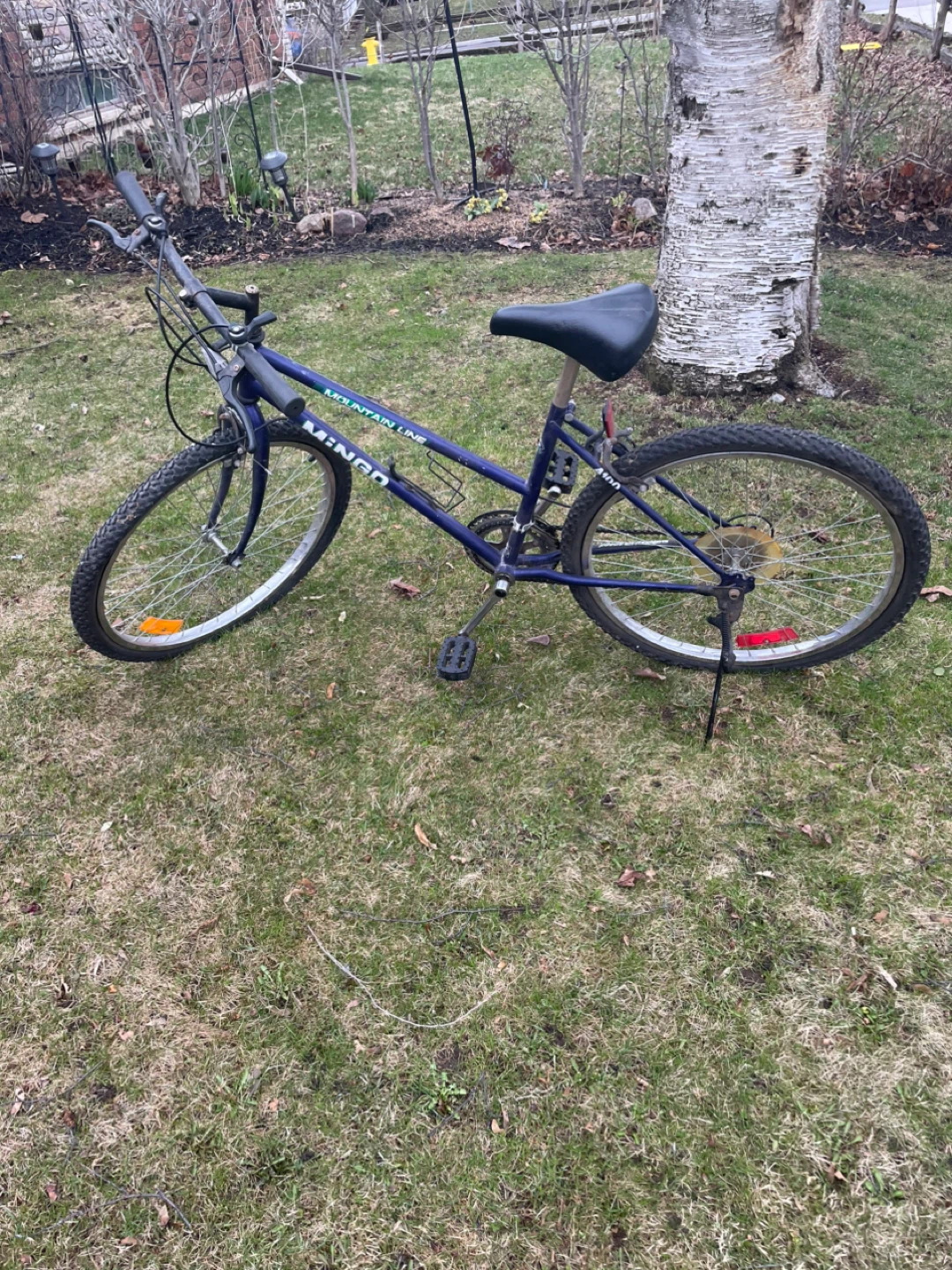 Mungo Mountain Line Blue Bicycle - photo 4