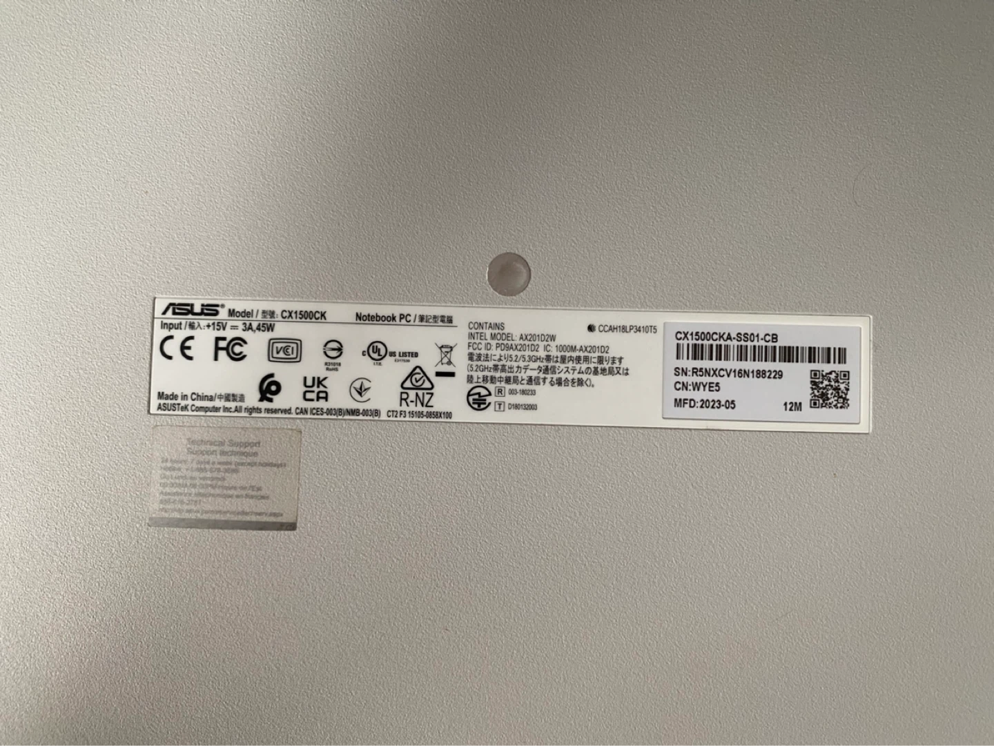 ASUS Chromebook CX1 (CX1500) Laptop - photo 4