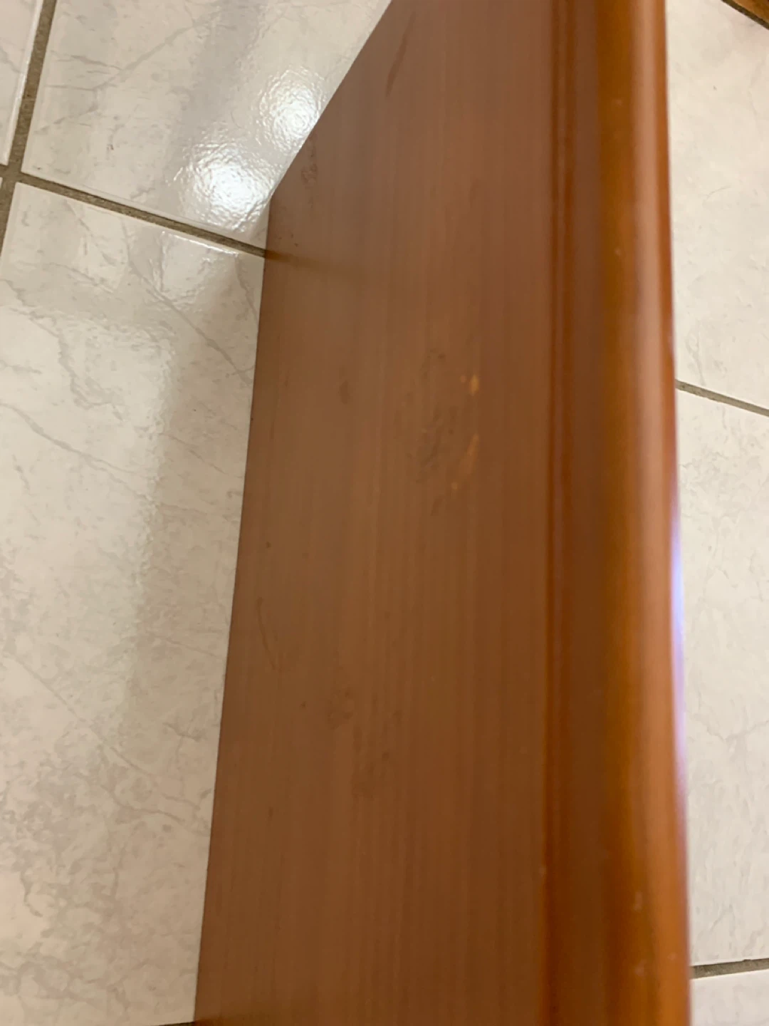 Wooden Wall Shelf - Brown - photo 4