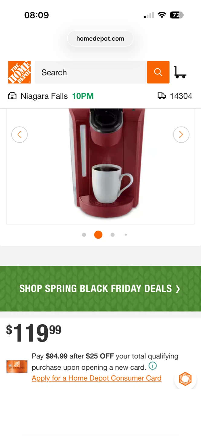 Keurig K-Select Vintage Red Single Serve Coffee Maker - photo 2