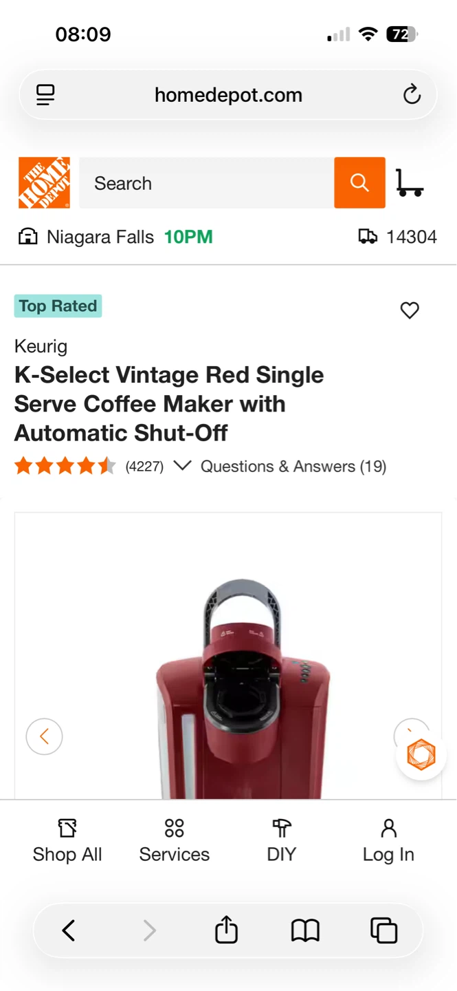 Keurig K-Select Vintage Red Single Serve Coffee Maker - photo 3