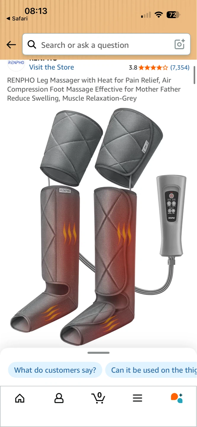 RENPHO Leg Massager with Heat