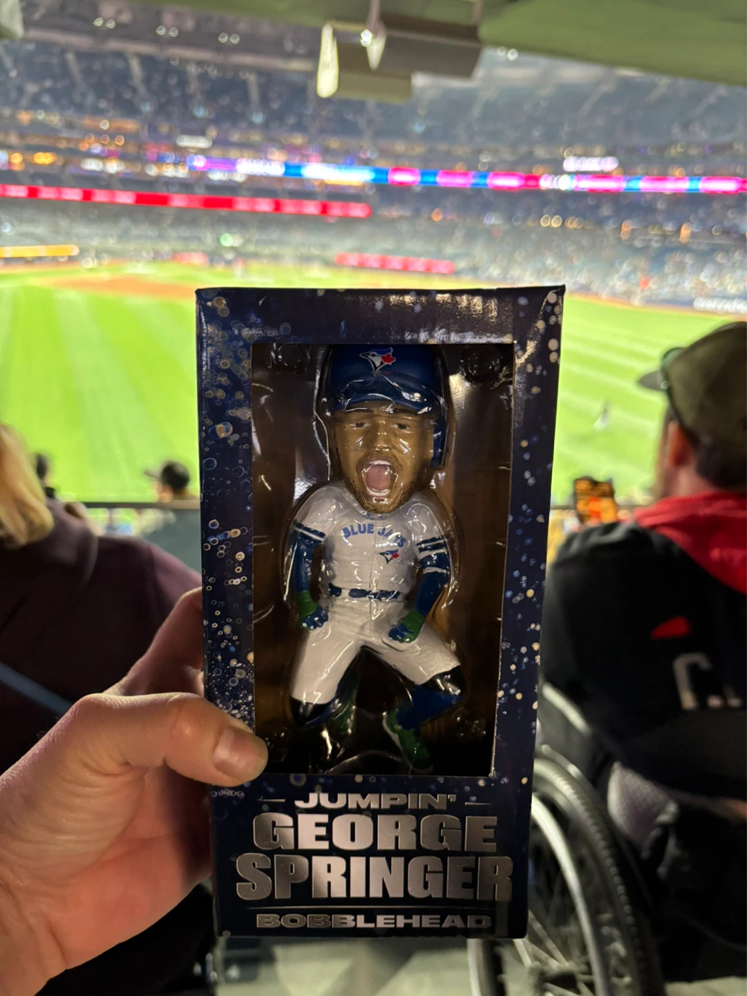 Jumping George Springer Bobblehead - BNIB - North York