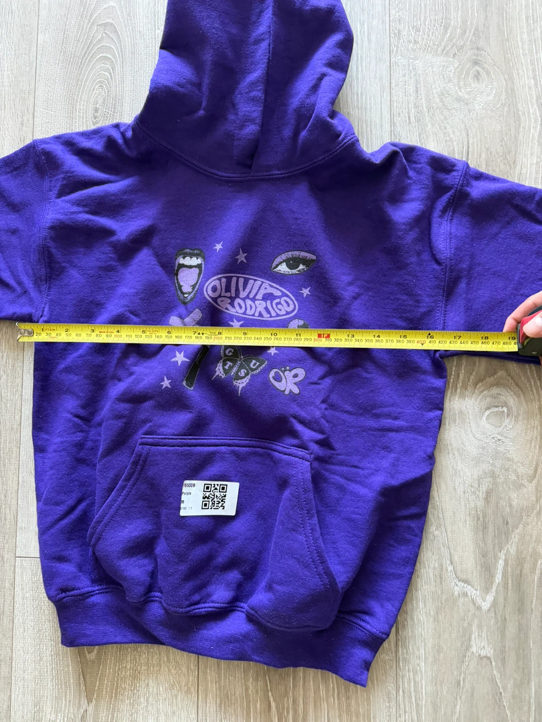 Olivia Rodrigo GUTS World Tour Purple Hoodie - photo 2