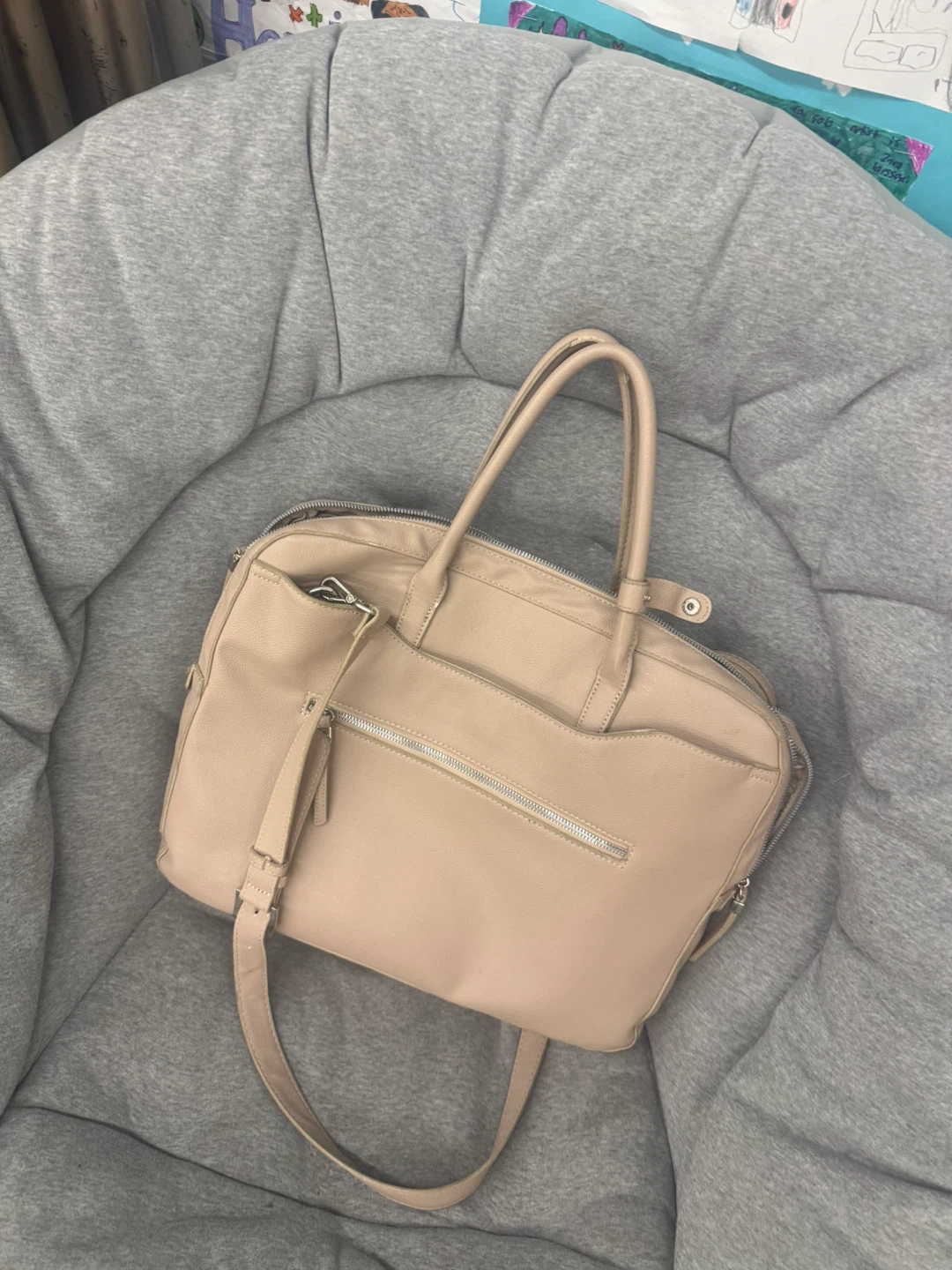 Carpisa Leather Satchel Bag