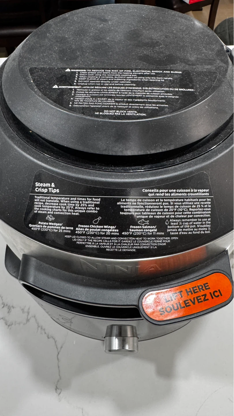 Ninja Foodi Pressure Cooker Air Fryer - photo 3