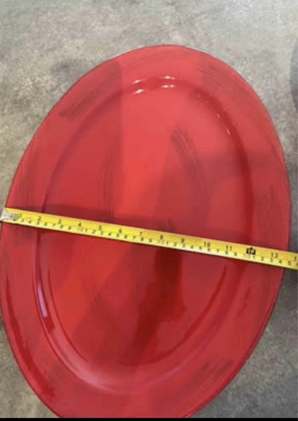 X-Large Red Sonoma Plater - Pick up in Alpine Park SW