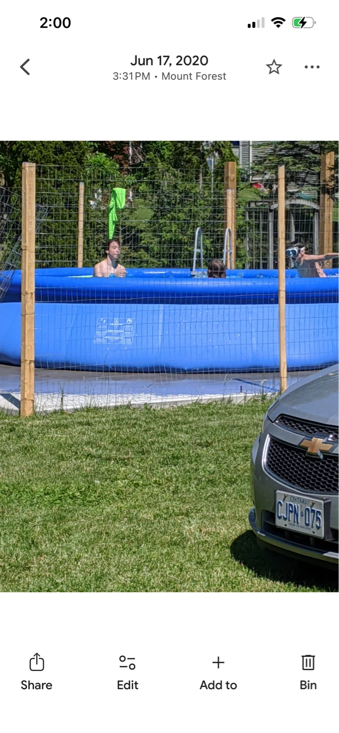 Summer waves 15ft Blue Inflatable Pool with Accessories - photo 2