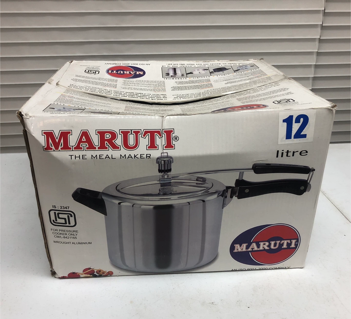 Maruti The Meal Maker Pressure Cooker 12 Litre