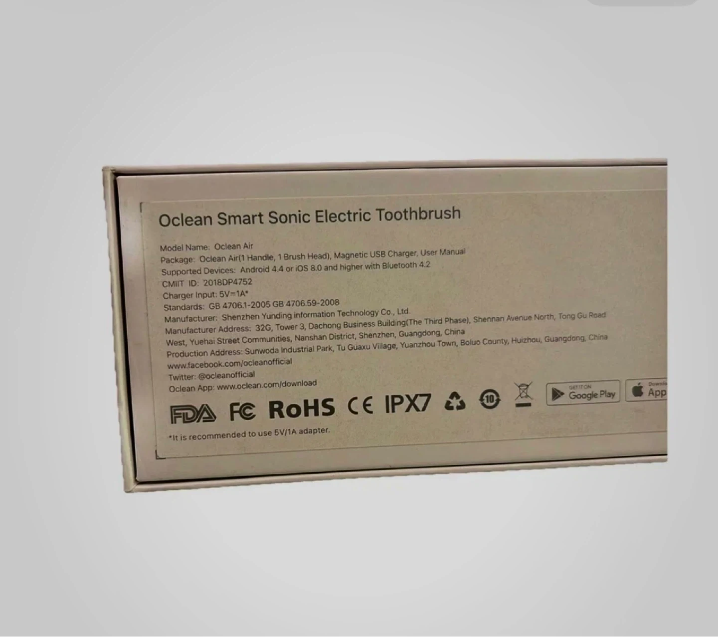 Oclean Smart Sonic Electric Toothbrush - photo 4