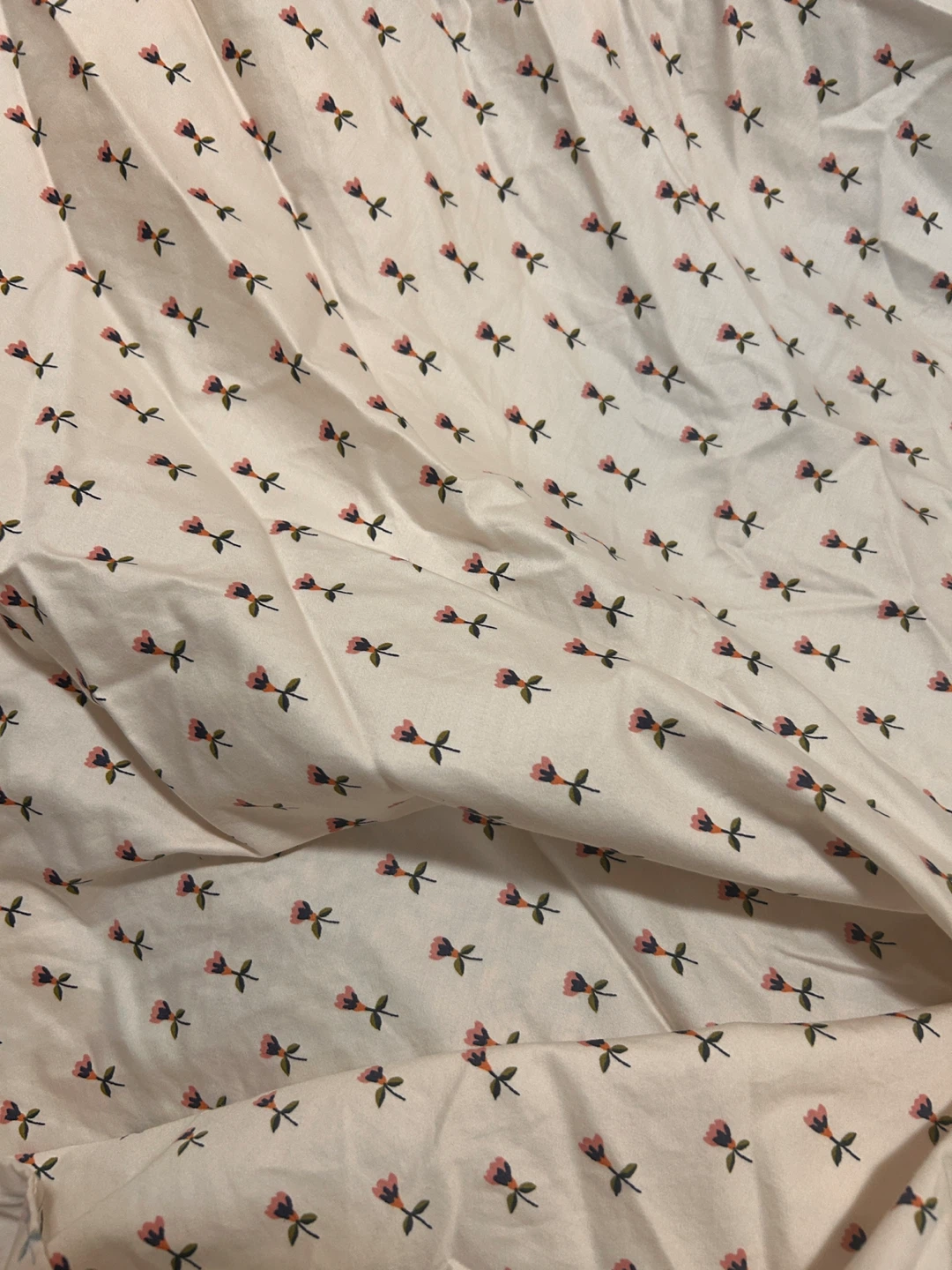 Full size Fitted Sheet Small Floral Print