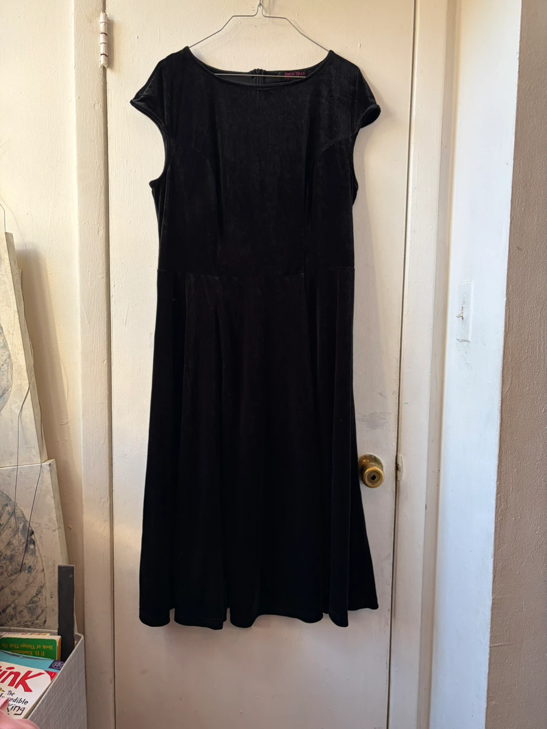 Velvet dress size XL