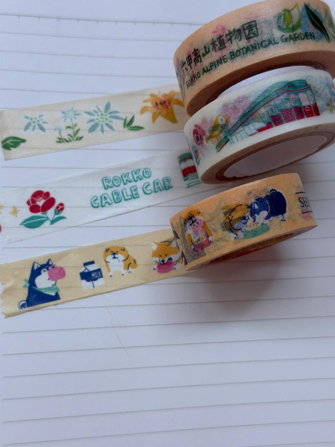 Japanese Decorative Washi Tape Set