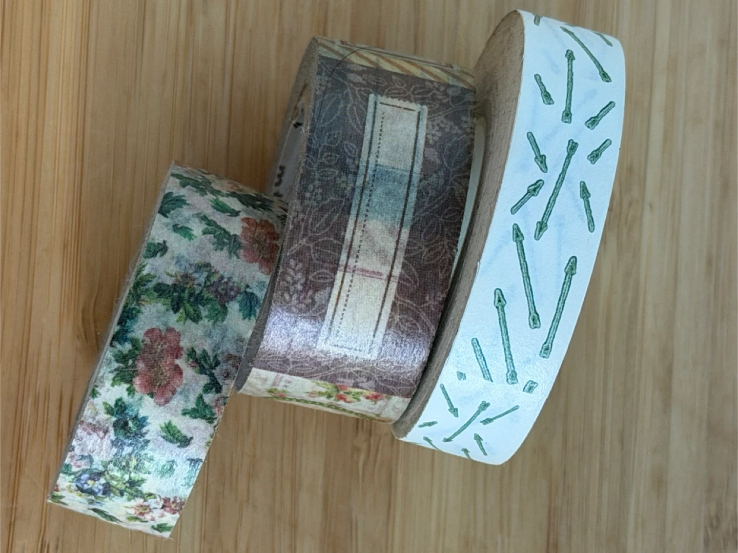 3 Rolls Decorative Washi Tape Set