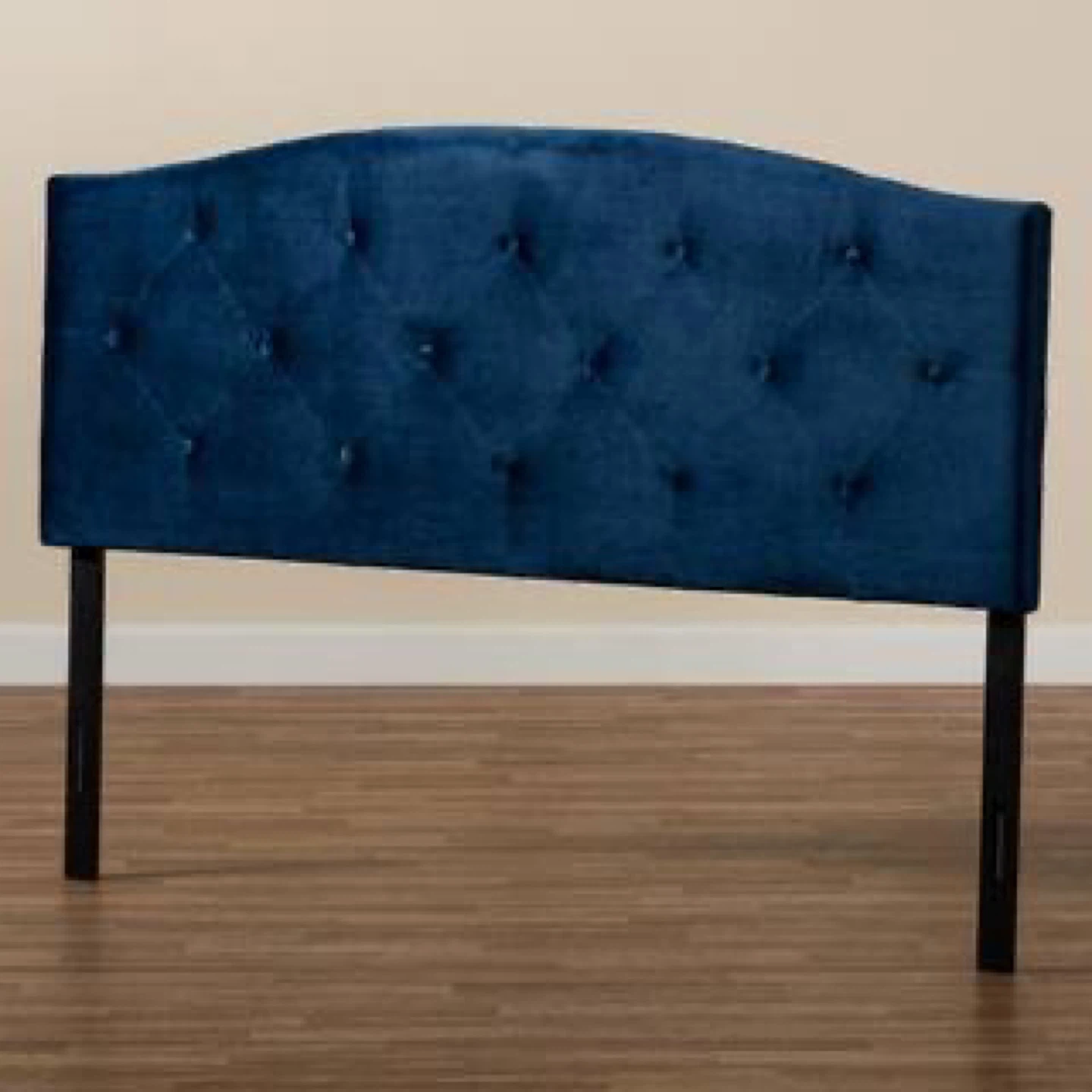 New Full Size Blue Upholstered Headboard - photo 2