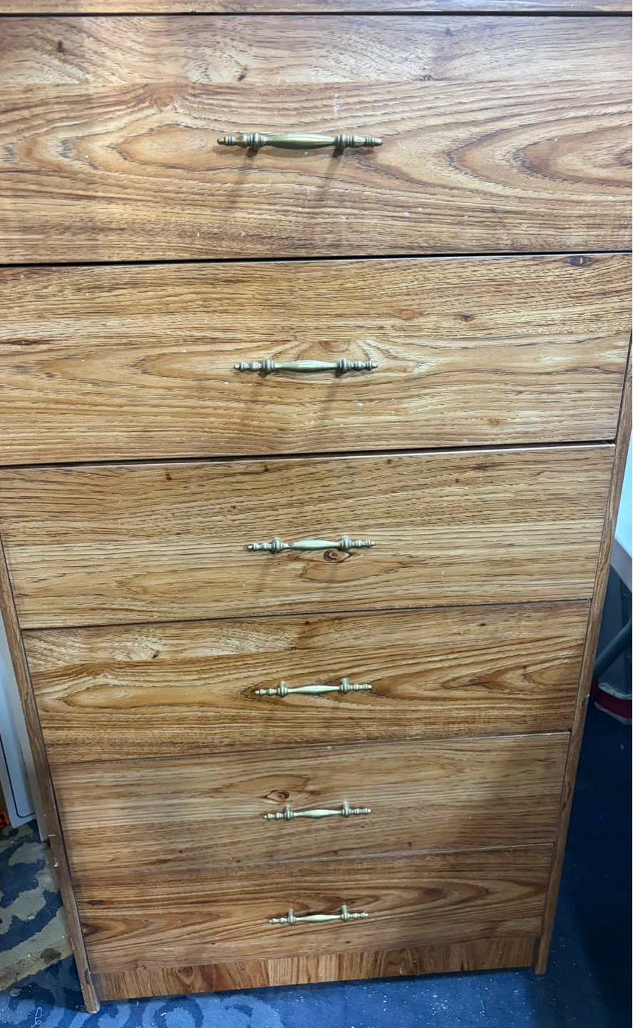 Wooden Dresser with 6 Drawers - photo 2