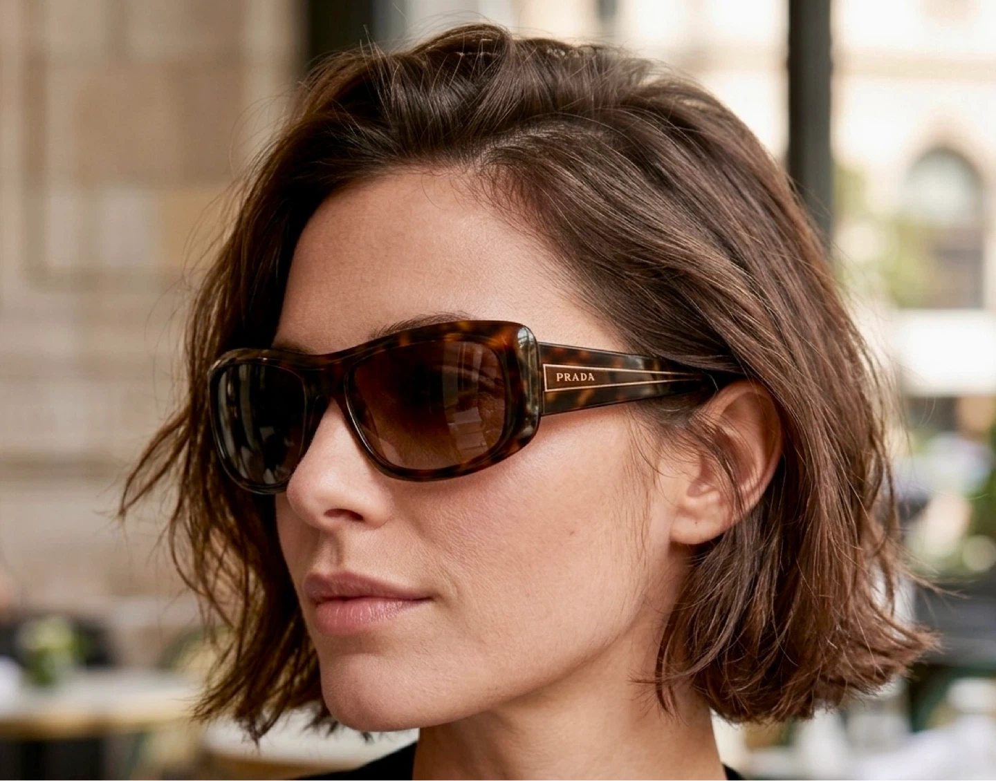 Prada Tortoiseshell Sunglasses